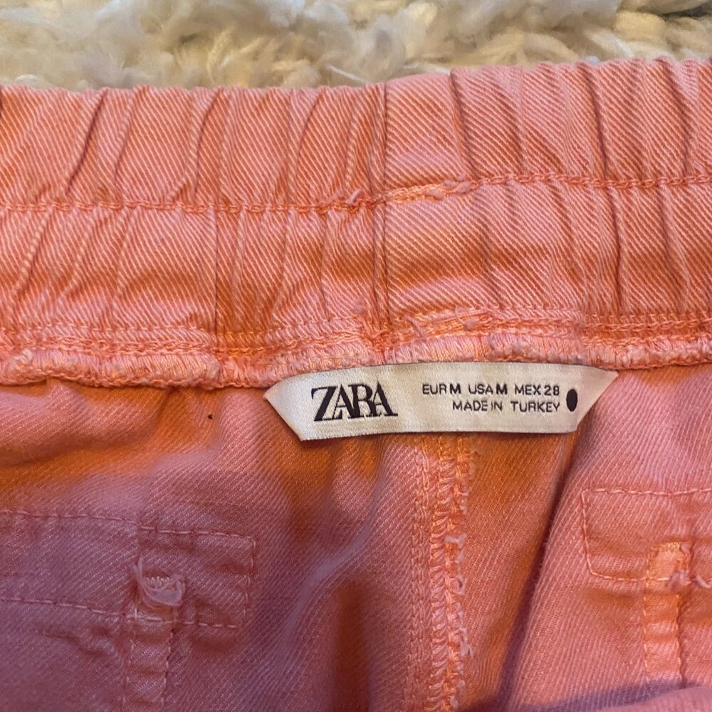 Zara Pink The Weekend Jogger pants size medium - Picture 4 of 6
